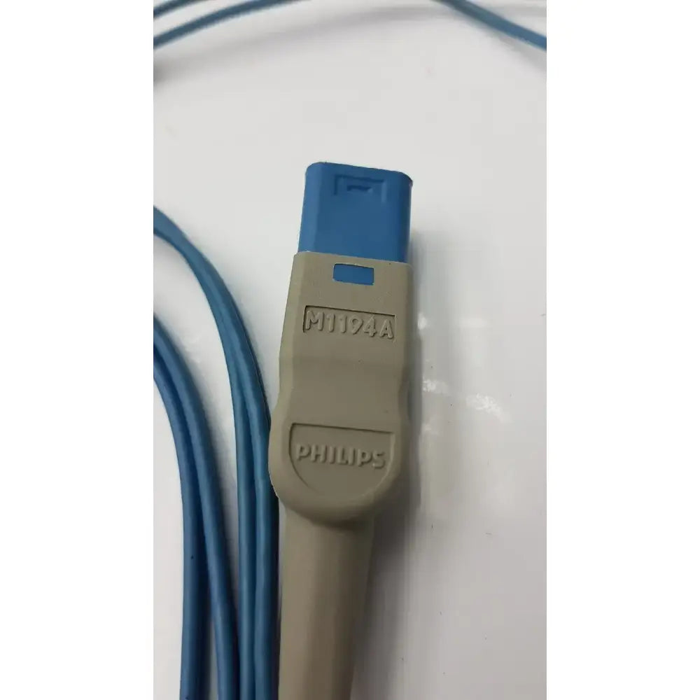 Philips M1194A SpO2 Ear Clip Sensor D Connect 8 Pin Cable SpO2 Sensor, second-hand product photo 4