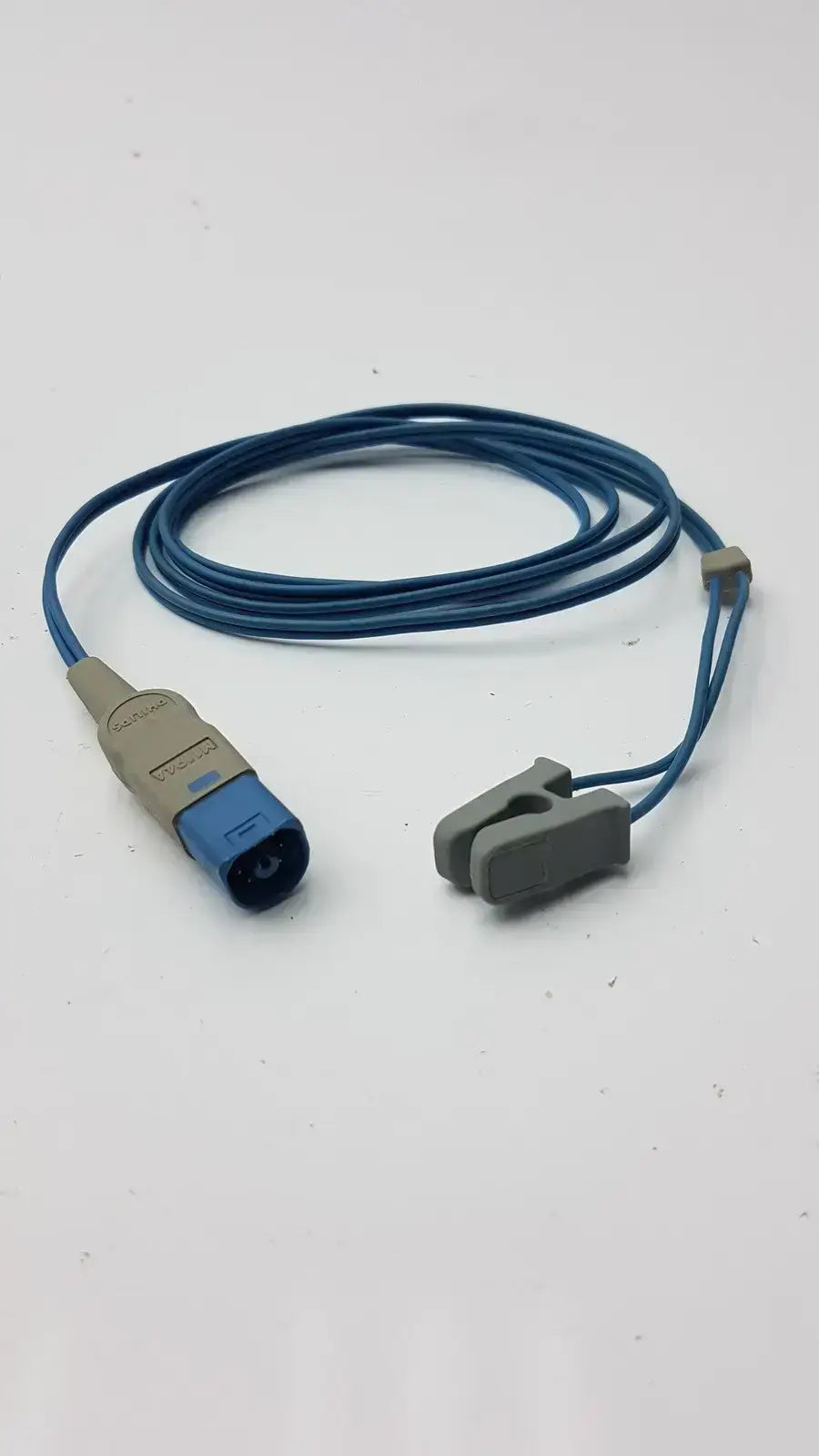 Philips M1194A SpO2 Ear Clip Sensor D Connect 8 Pin Cable SpO2 Sensor, second-hand product photo 2