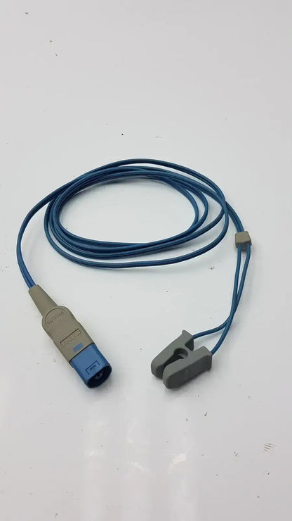 Philips M1194A SpO2 Ear Clip Sensor D Connect 8 Pin Cable SpO2 Sensor, second-hand product photo 1