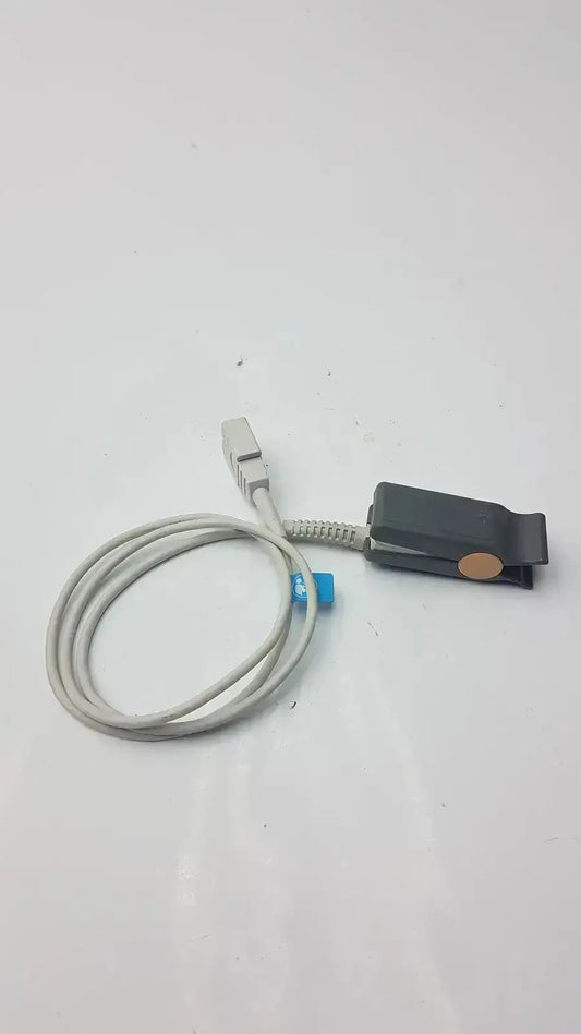 Philips M1196T Reusable Adult SpO2 Clip Sensor, Cable Sensor Connector SpO2 Sensor, second-hand product photo 1