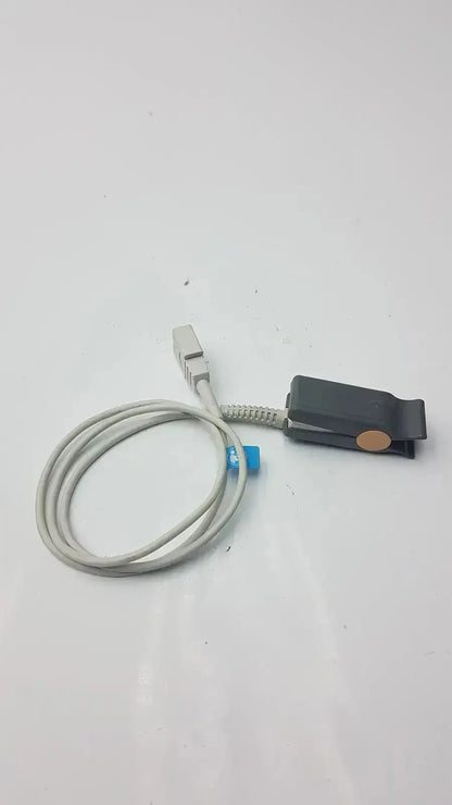 Philips M1196T Reusable Adult SpO2 Clip Sensor, Cable Sensor Connector SpO2 Sensor, second-hand product photo 1