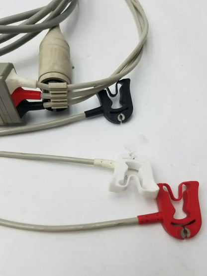 Philips M1503A 3-lead Grabber Patient Cable ECG 453561 432691 ECG Patient Cable, second-hand product photo 3