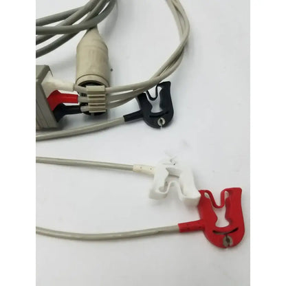 Philips M1503A 3-lead Grabber Patient Cable ECG 453561 432691 ECG Patient Cable, second-hand product photo 3