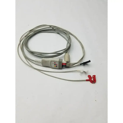 Philips M1503A 3-lead Grabber Patient Cable ECG 453561 432691 ECG Patient Cable, second-hand product photo 1