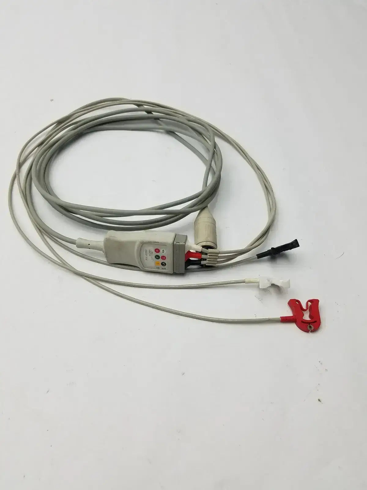 Philips M1503A 3-lead Grabber Patient Cable ECG 453561 432691 ECG Patient Cable, second-hand product photo 1