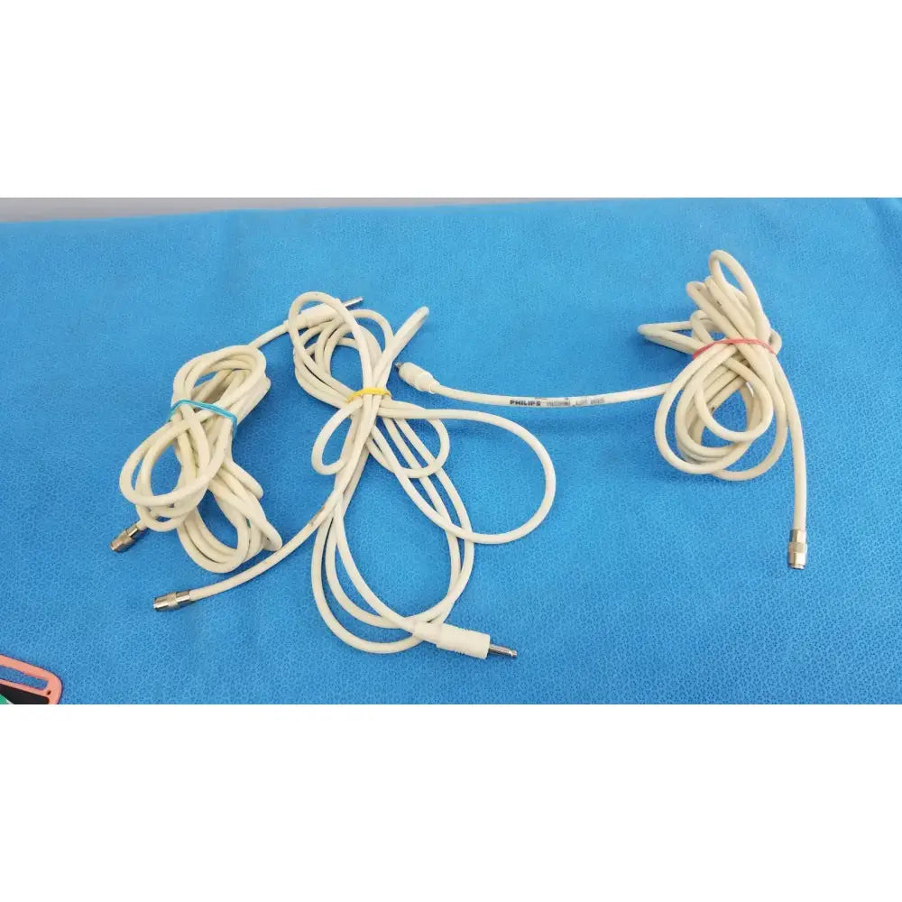 Philips M1599B Adult NIBP Blood Pressure Hose Interconnect Cable Lot of 3 NIBP Blood Pressure Hose Interconnect Cable, second-hand product photo 1