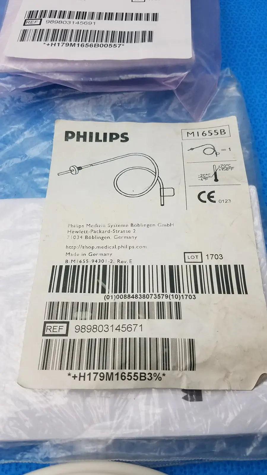 Philips M1655B Gas Exhaust Return Line – Patient Monitor Tubing Patient Monitor Tubing, second-hand product photo 4