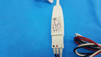 Philips M1671A 3-Lead ECG/EKG Trunk Cable with Grabber Clip Leads ECG Trunk Cable, second-hand product photo 4