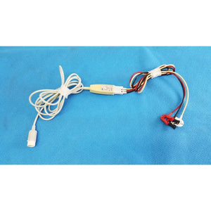 كابل أسلاك تخطيط القلب الكهربائي M1671A ECG من فيليبس، 3 أسلاك، ملاقط، بمعيار AAMI، لوحدة العناية المركزة