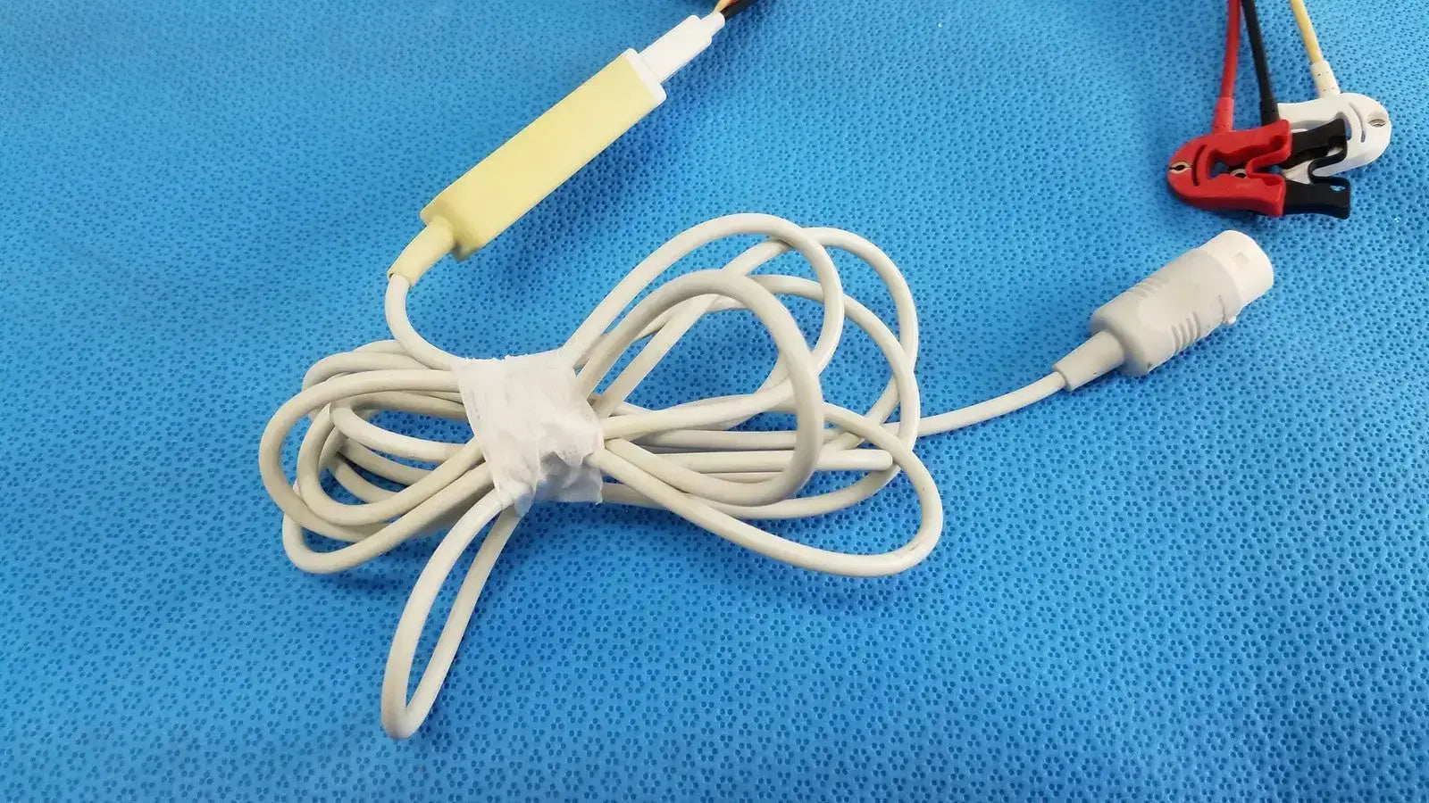 PHILIPS M1671A ECG 3-Lead Set Grabber AAMI ICU Leadwire Cable ECG Leadwire Cable, second-hand product photo 5