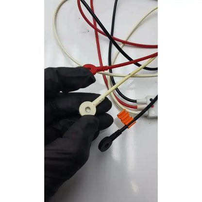 Philips - M1673A Cbl 3 Leadset Snap AAMI ICU leadset With Trunk Cable ECG Leadwire Set, as-is (for parts) product photo 6