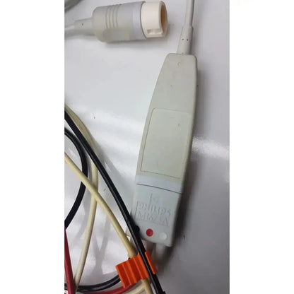 Philips - M1673A Cbl 3 Leadset Snap AAMI ICU leadset With Trunk Cable ECG Leadwire Set, as-is (for parts) product photo 3