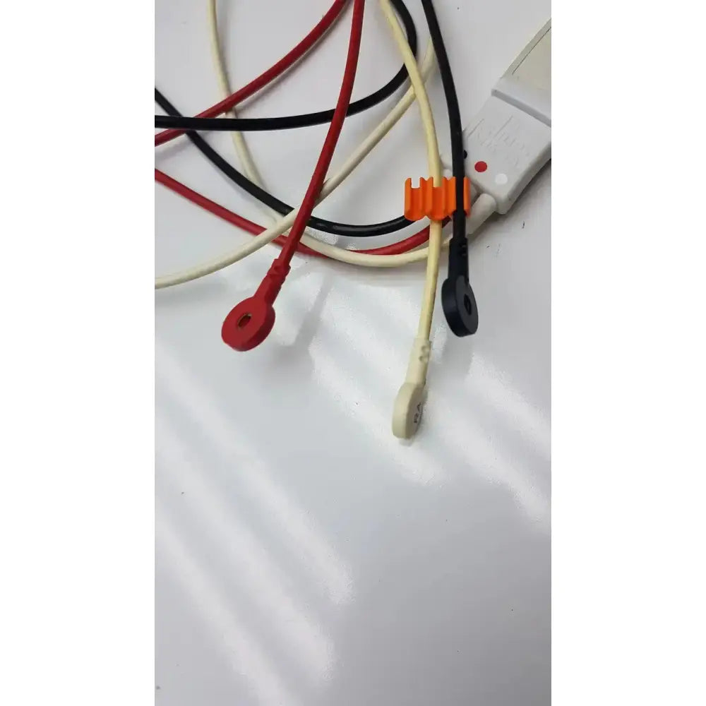 Philips - M1673A Cbl 3 Leadset Snap AAMI ICU leadset With Trunk Cable ECG Leadwire Set, as-is (for parts) product photo 4