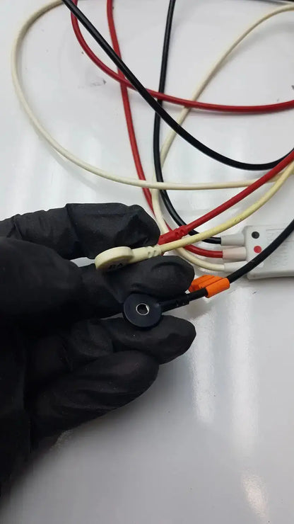 Philips - M1673A Cbl 3 Leadset Snap AAMI ICU leadset With Trunk Cable ECG Leadwire Set, as-is (for parts) product photo 5
