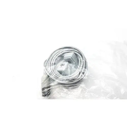 Gray coiled usb cable with rectangular connector in clear plastic packaging for philips m2501a mainstream etco2 device