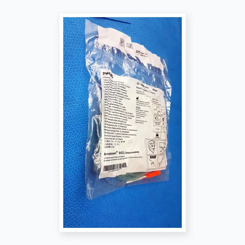 Philips M2522A Smart CapnoLine Plus O2 Nasal Cannula REF 989803129751 - Lot of 140
