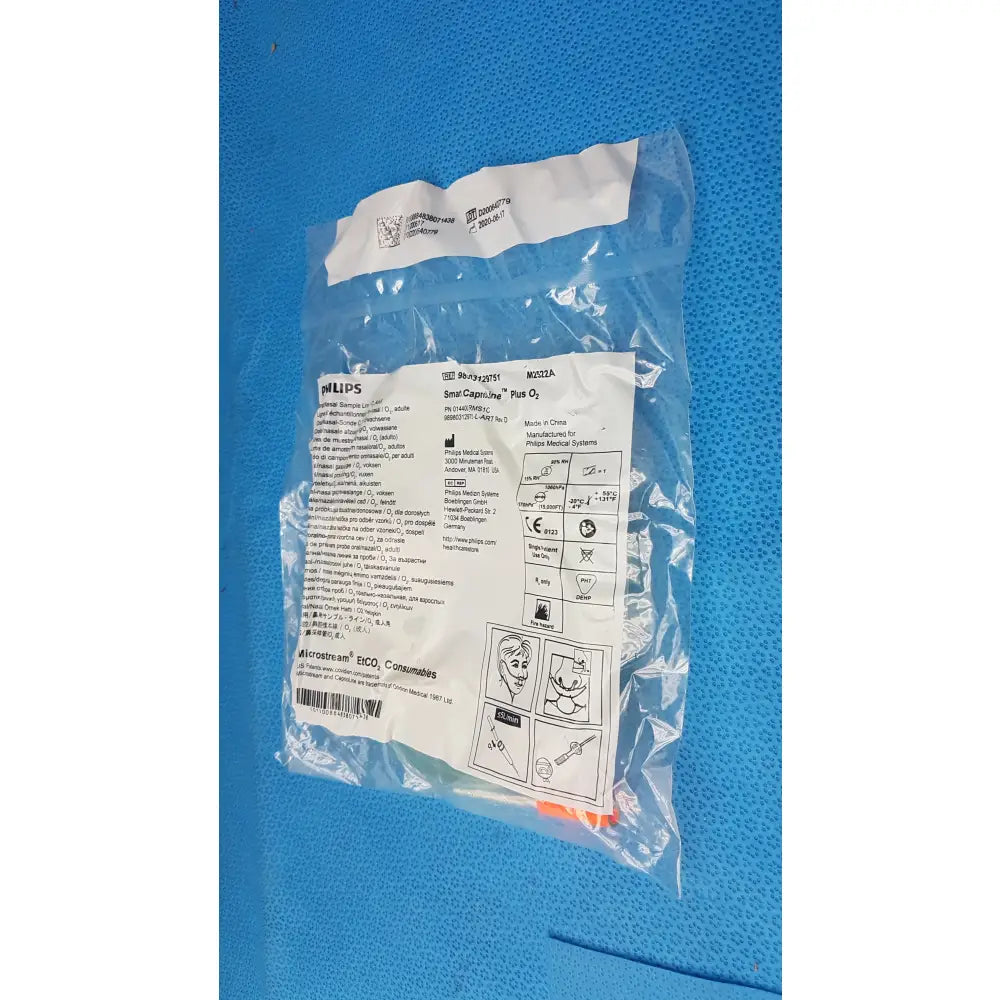 Philips M2522A Smart CapnoLine Plus O2 Nasal Cannula REF 989803129751 - Lot of 140 - Nasal Cannula