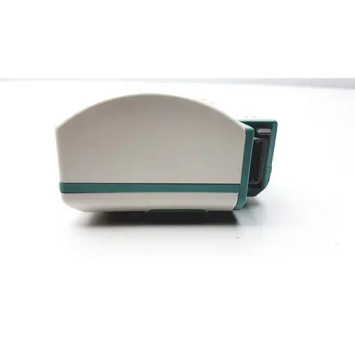 White and teal plastic philips m3001a a03 module device with curved top and rectangular base for electronic use