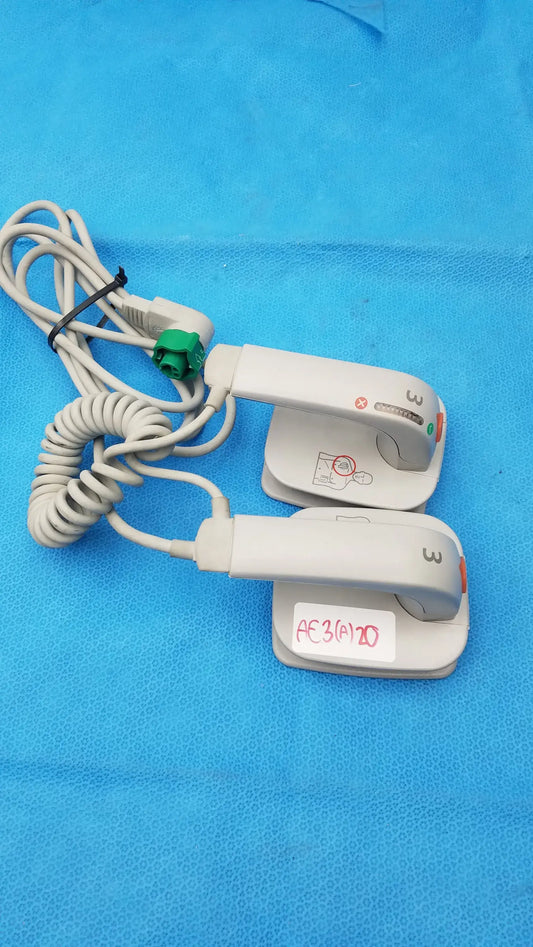 Philips M3543A Water Resistant External Hard Paddles External Hard Paddles, as-is (for parts) product photo 2