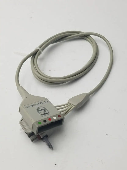 Philips M4793A ECG Extender Trunk Cable, 5 Lead Telemetry ECG Extender Trunk Cable, second-hand product photo 5