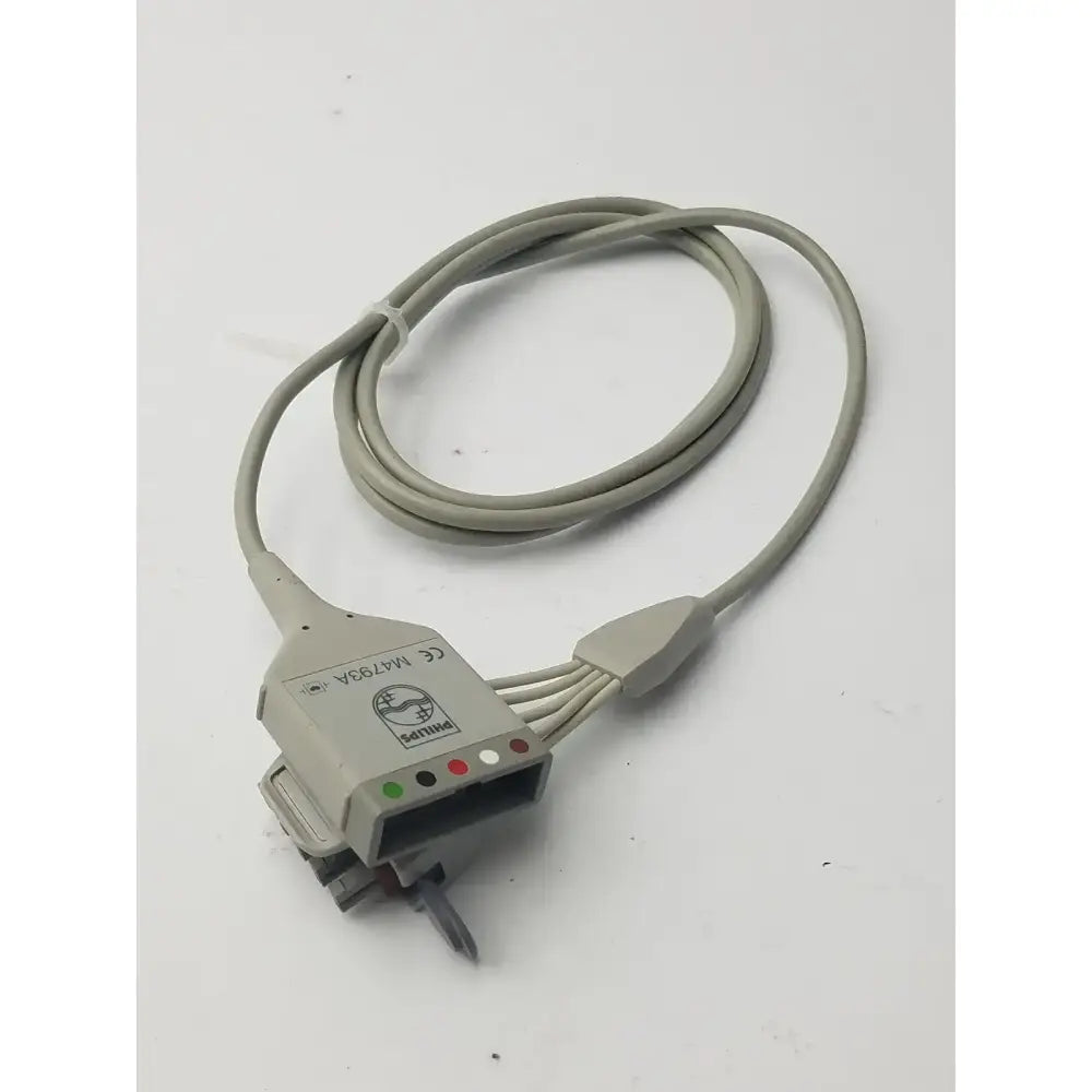 Philips M4793A ECG Extender Trunk Cable, 5 Lead Telemetry ECG Extender Trunk Cable, second-hand product photo 5