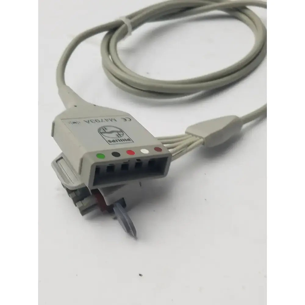 Philips M4793A ECG Extender Trunk Cable, 5 Lead Telemetry ECG Extender Trunk Cable, second-hand product photo 4
