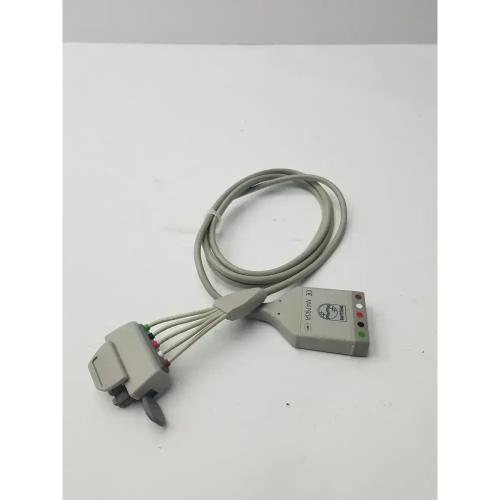 Philips M4793A ECG Extender Trunk Cable, 5 Lead Telemetry ECG Extender Trunk Cable, second-hand product photo 1