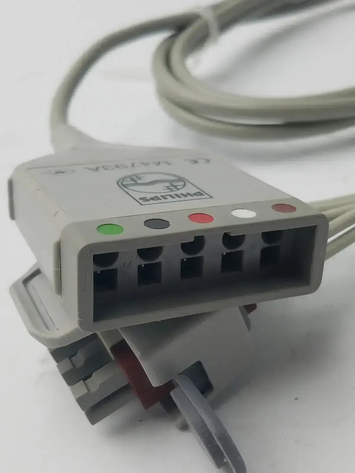 Philips M4793A ECG Extender Trunk Cable, 5 Lead Telemetry ECG Extender Trunk Cable, second-hand product photo 3