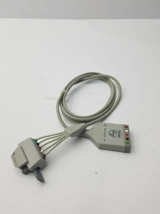 Philips M4793A ECG Extender Trunk Cable, 5 Lead Telemetry ECG Extender Trunk Cable, second-hand product photo 1