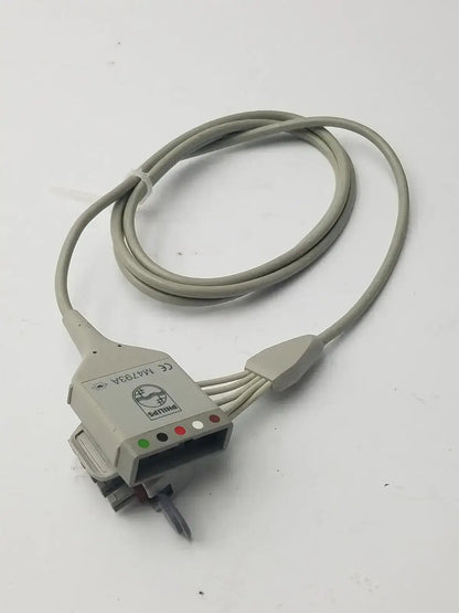 Philips M4793A ECG Extender Trunk Cable, 5 Lead Telemetry ECG Extender Trunk Cable, second-hand product photo 5