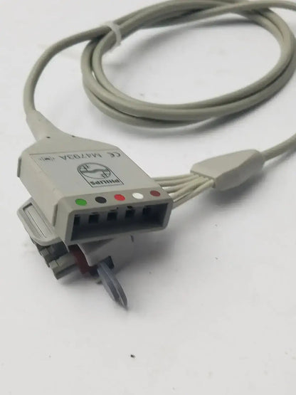 Philips M4793A ECG Extender Trunk Cable, 5 Lead Telemetry ECG Extender Trunk Cable, second-hand product photo 4