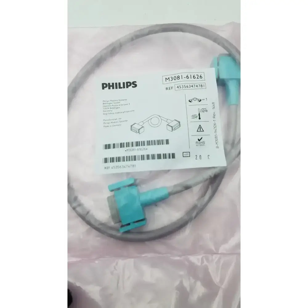 Philips MSL Patient Monitoring Link Cable M3081-61626 Ref 453563474781 Patient Monitor Link Cable, second-hand product photo 2