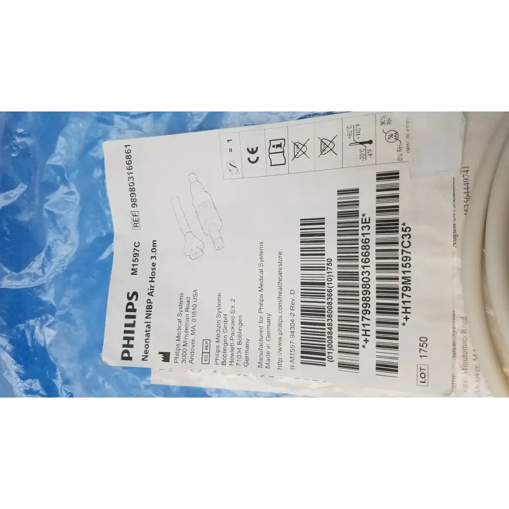 Philips Neonatal Interconnect Cable – 3.0M – Patient Monitoring Patient Monitor Cable, second-hand product photo 2