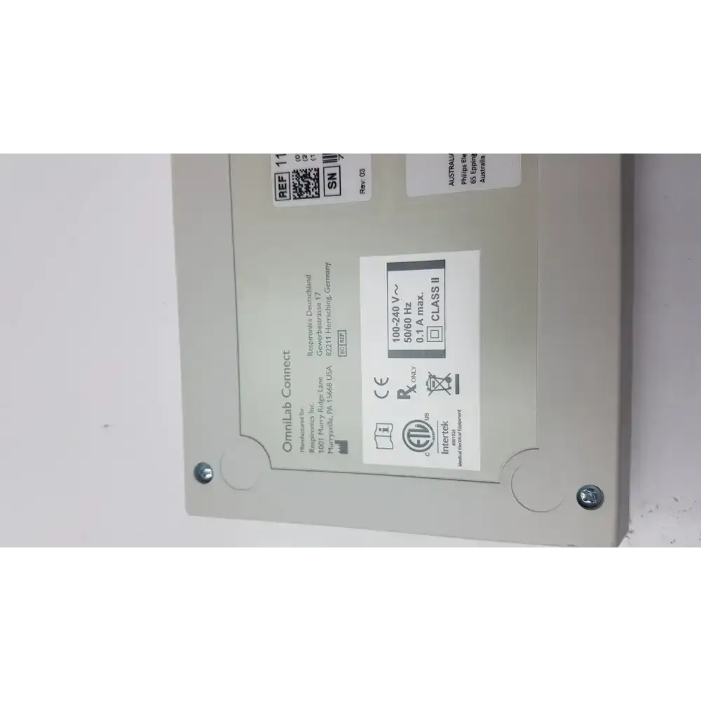 Philips Respironics OmniLab Connect Ref 1111076 Medical Equipment Part, second-hand product photo 5