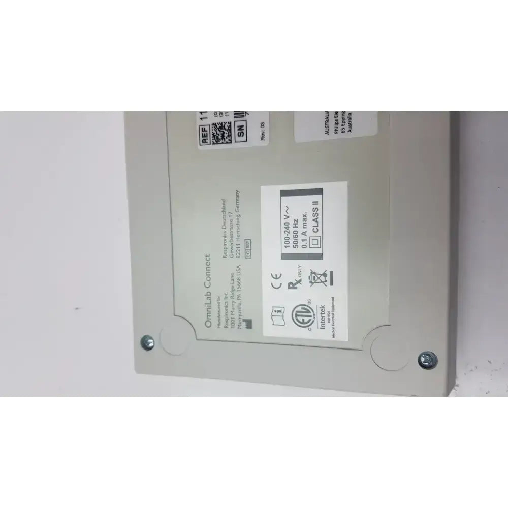 Philips Respironics OmniLab Connect Ref 1111076 Medical Equipment Part, second-hand product photo 5