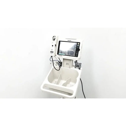 Reuse Medical Philips SureSigns VS4 Vital Signs 863283 with Temporal Scanner & Rolling Stand Patient Monitors, second-hand product photo 1