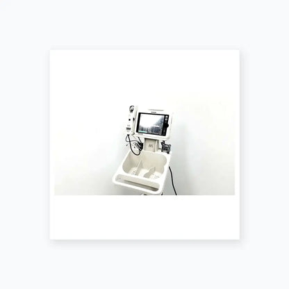 Reuse Medical Philips SureSigns VS4 Vital Signs 863283 with Temporal Scanner & Rolling Stand Patient Monitors, second-hand product photo 1