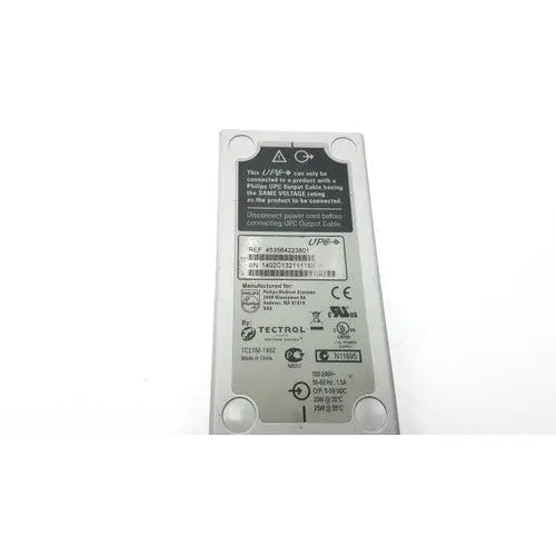 Silver metallic usb-to-serial adapter with model number ref 4835602190 for philips tectrol upc patient monitor medical use