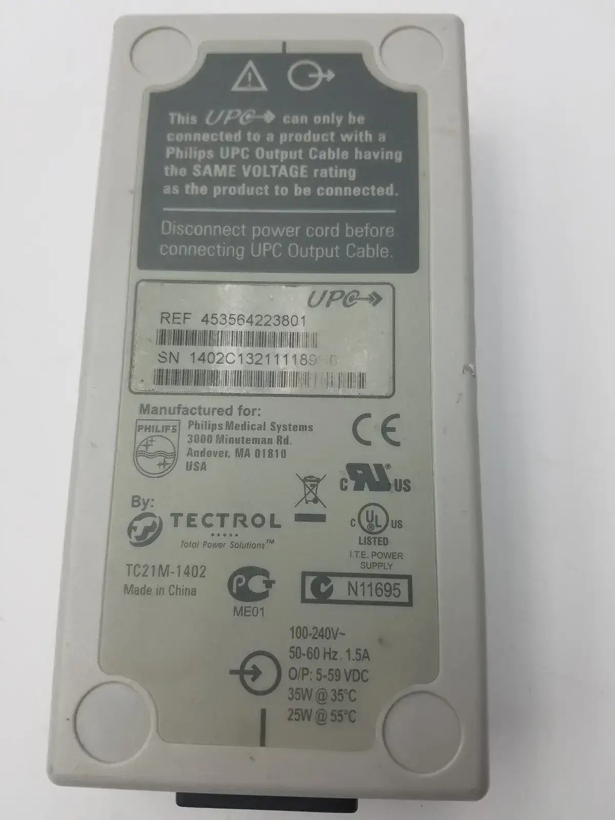 Philips UPC Power Adapter Ref 453564223801 AC-DC Power Adapter, second-hand product photo 7