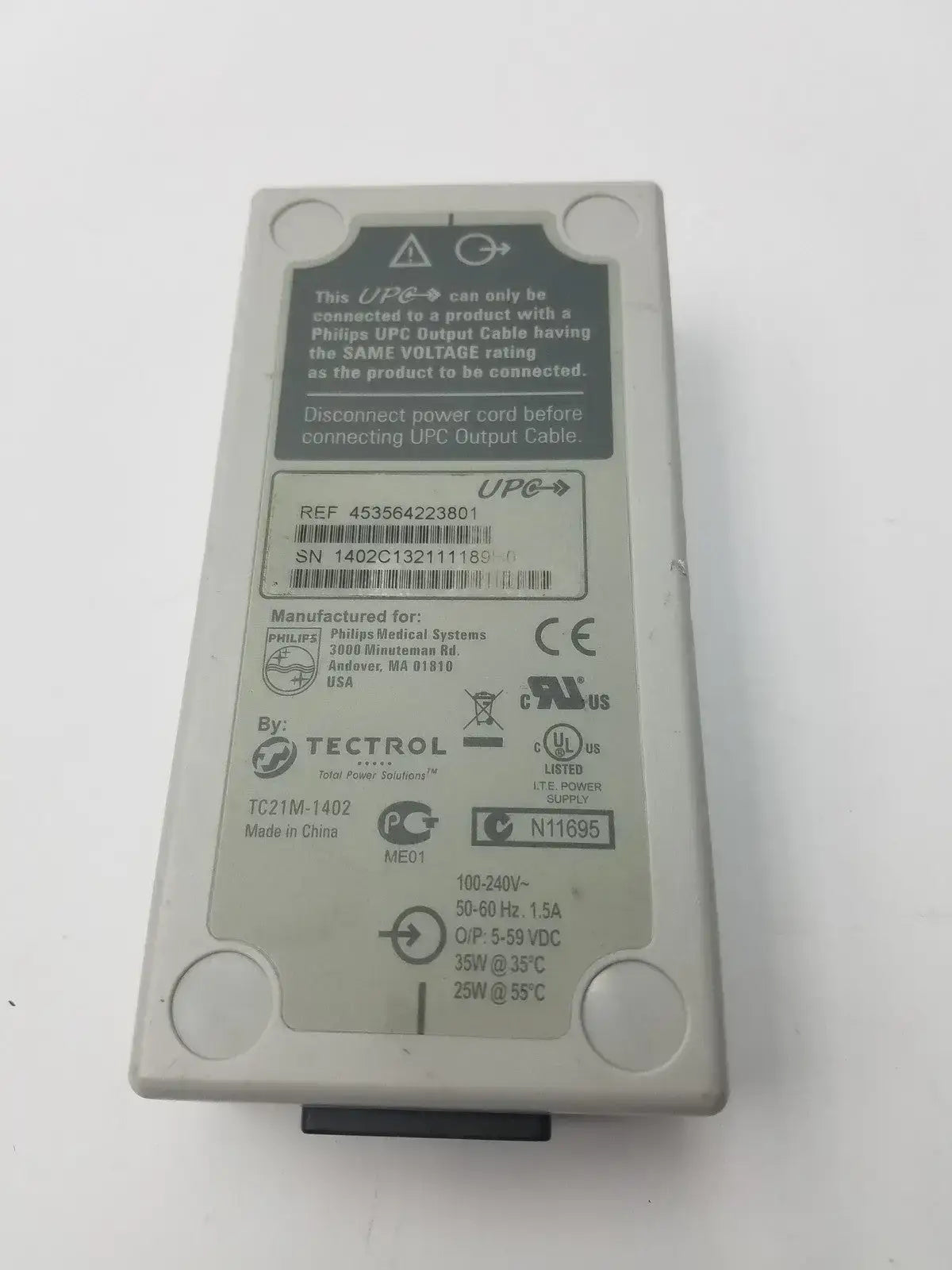 Philips UPC Power Adapter Ref 453564223801 AC-DC Power Adapter, second-hand product photo 5