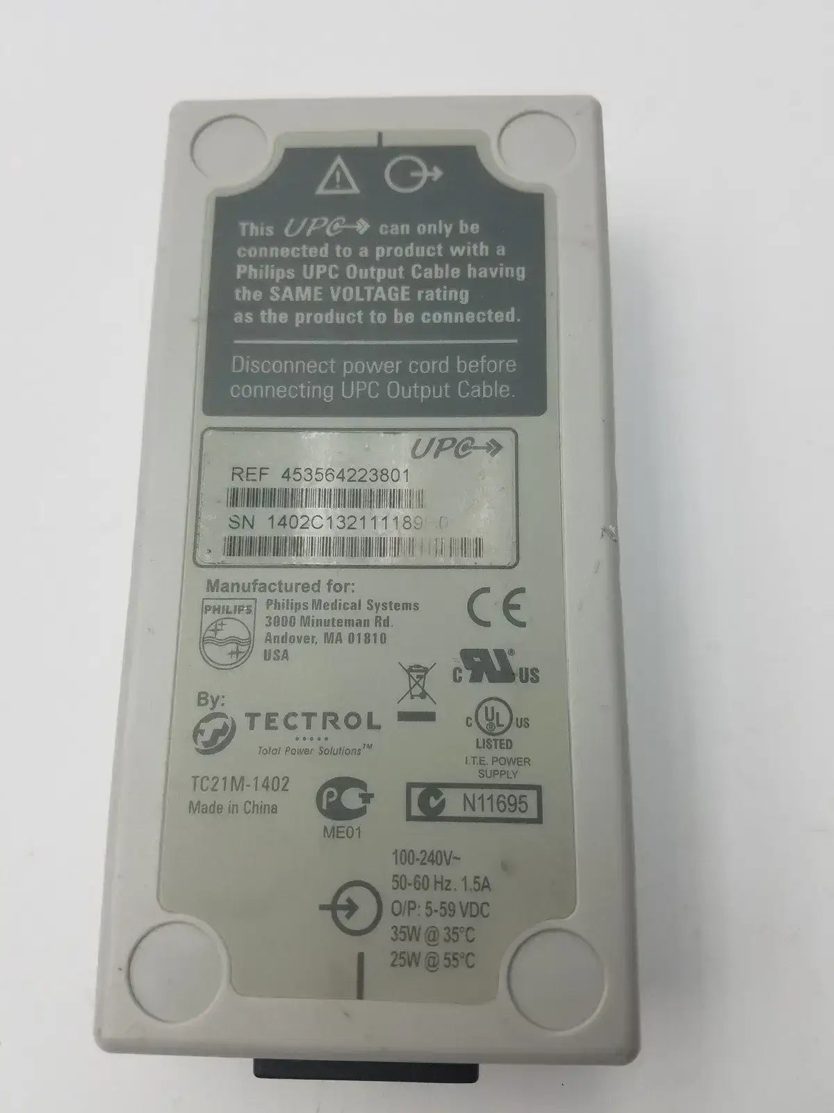 Philips UPC Power Adapter Ref 453564223801 AC-DC Power Adapter, second-hand product photo 6