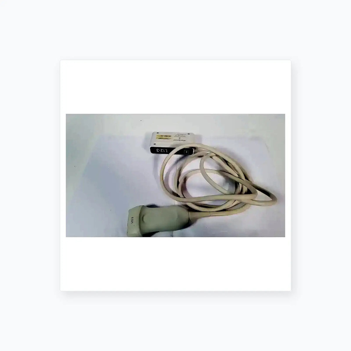 Philips Phillips L12-3 Ultrasound Transducer Probe IPX-7 Ultrasound Transducer Probe, second-hand product photo 5