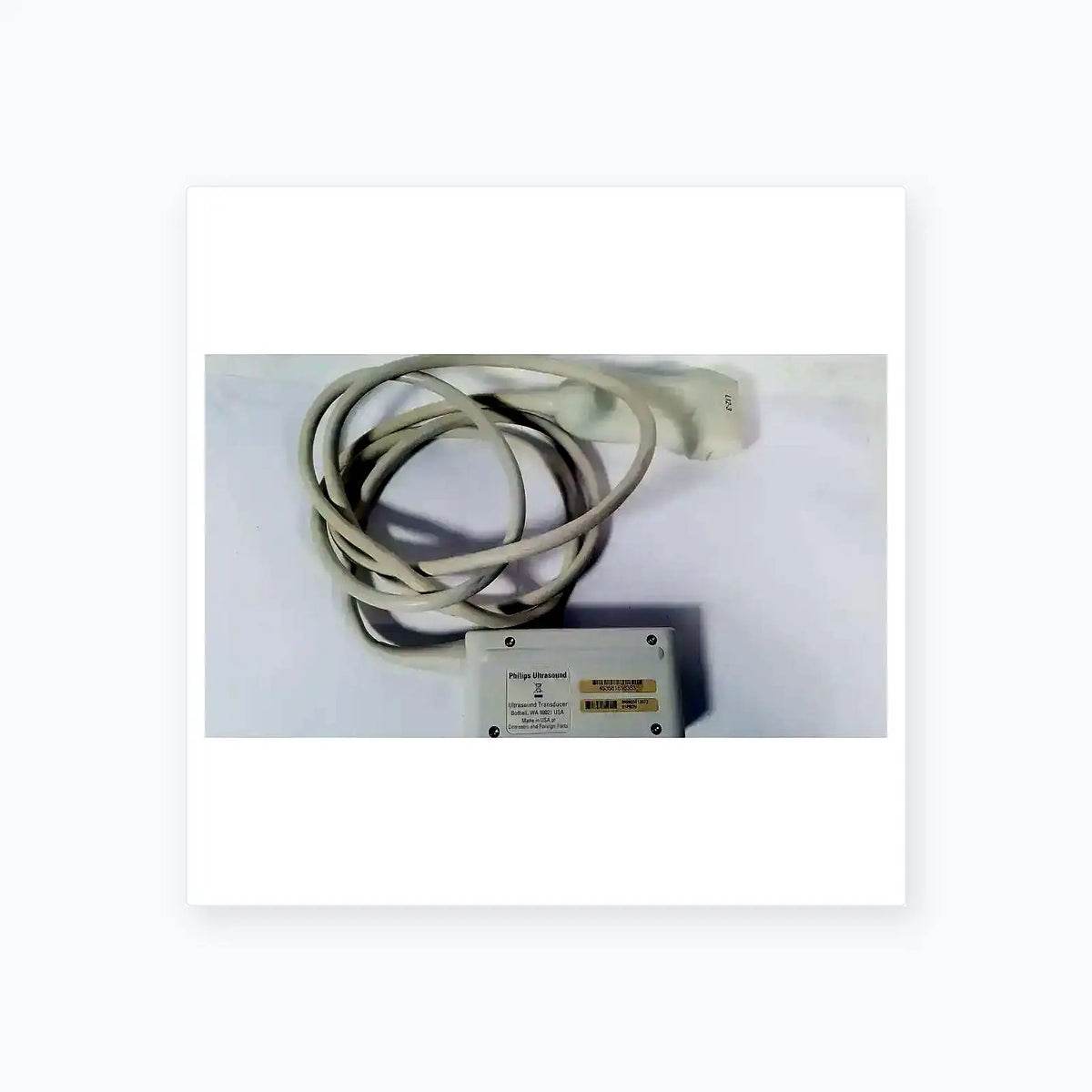 Philips Phillips L12-3 Ultrasound Transducer Probe IPX-7 Ultrasound Transducer Probe, second-hand product photo 1