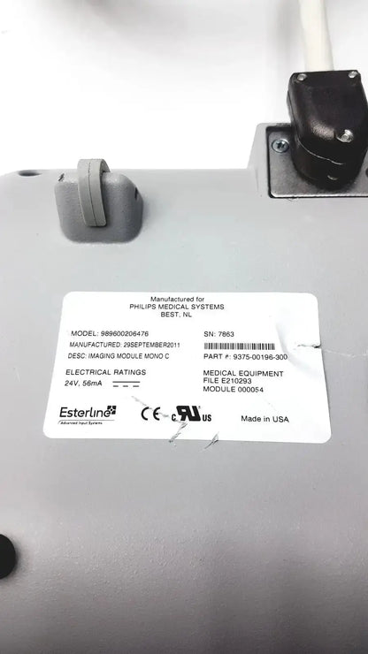 Philips Phillips Operator Imaging Module Mono C Controller 989600206476 Imaging Controller Module, as-is (for parts) product photo 8