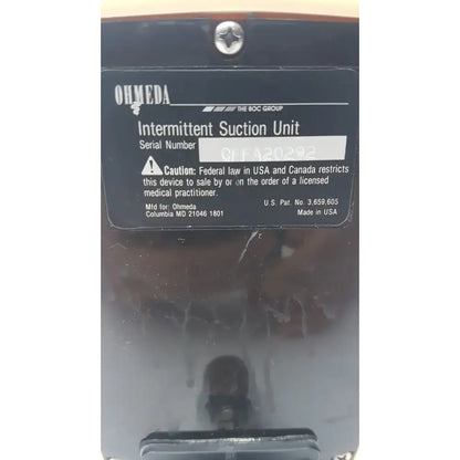 Phmeda Intermiittent Suctiion Unit GFFA20292 Intermittent Suction Unit, as-is (for parts) product photo 7