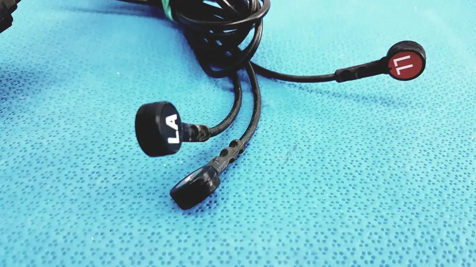 Physio-Control 3-Lead ECG Cable w/ Snap Electrodes & 10-Pin Connector ECG Cable, second-hand product photo 5