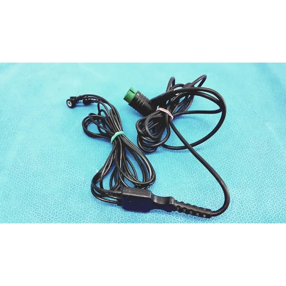 Physio-Control 3-Lead ECG Cable w/ Snap Electrodes & 10-Pin Connector ECG Cable, second-hand product photo 9