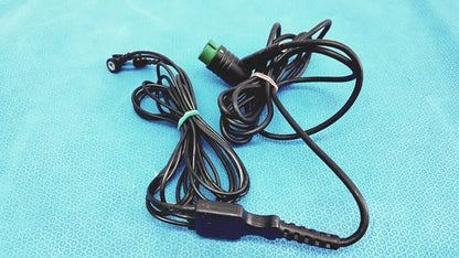 Physio-Control 3-Lead ECG Cable w/ Snap Electrodes & 10-Pin Connector ECG Cable, second-hand product photo 9