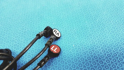 Physio-Control 3-Lead ECG Cable w/ Snap Electrodes & 10-Pin Connector ECG Cable, second-hand product photo 6