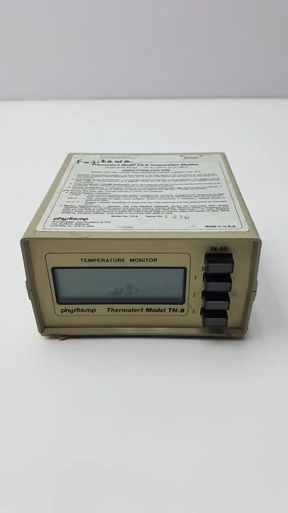 Physitemp Temperature Monitor Thermalert Model TH-8 Temperature Monitor, second-hand product photo 4